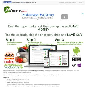 50%OFF Groceries and Shopping Items Deals and Coupons