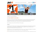50%OFF Jetstar tickets Deals and Coupons