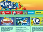 50%OFF Big3 Theme Parks Movie-Sea World Pass Deals and Coupons