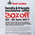 30%OFF Foot Locker shoes  Deals and Coupons