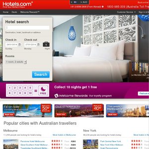 10%OFF Hotel Booking Deal Deals and Coupons