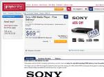 50%OFF Sony USB Media Player Deals and Coupons
