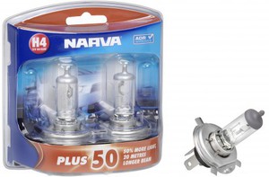 50%OFF Narva H4 Plus 50 Car Halogen Headlight bulbs Deals and Coupons