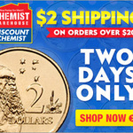 50%OFF $2 SHIPPING  Deals and Coupons