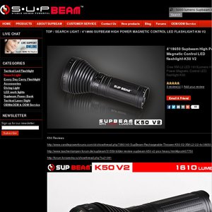 50%OFF LED Flashlight 1610lumens Deals and Coupons