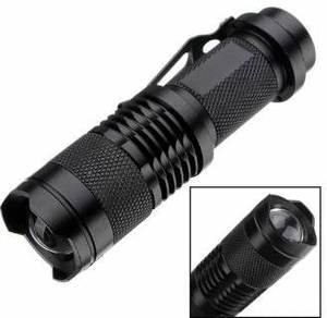 50%OFF Black Cree 7w AA LED Torch Deals and Coupons