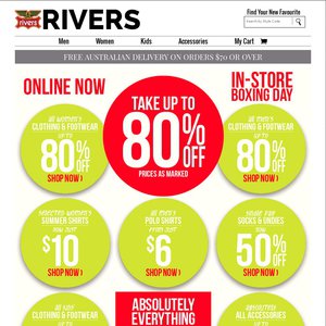 80%OFF Storewide Deals and Coupons