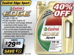 50%OFF  Castrol Edge Sport 5W-30 5 Litre Deals and Coupons