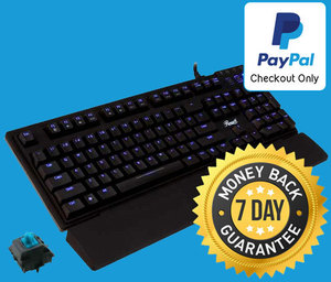 50%OFF Cherry Blue Rosewill LED Mechanical Gaming Board Deals and Coupons
