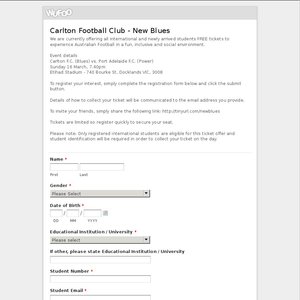 50%OFF Tickets to Carlton Football Club Deals and Coupons