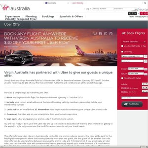 50%OFF Virgin Australia Flights Deals and Coupons