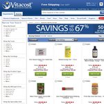 50%OFF vitamins, food supplements, rganic health and grocery products Deals and Coupons