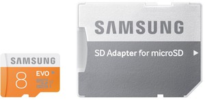 50%OFF Samsung 8GB EVO MicroSD Deals and Coupons