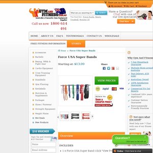 30%OFF Force USA Resistance Bands Deals and Coupons