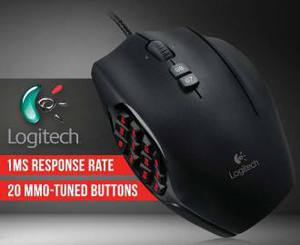 50%OFF Logitech G600 MMO Gaming Mouse Deals and Coupons