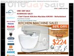 50%OFF Refurbished Kenwood KM300 Kitchen Machine Deals and Coupons