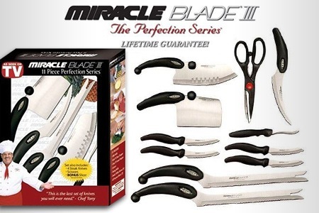 Miracle Blade III Perfection Series 11-Piece Cutlery Set