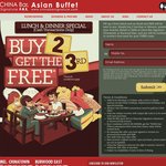 50%OFF China Bar Buffet Deal for Lunch and Dinner Deals and Coupons