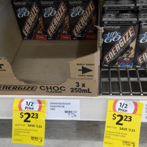 50%OFF Up and Go Energise protein bars at Coles Deals and Coupons