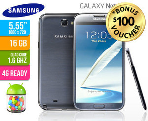 50%OFF Samsung 4G Galaxy Note II Unlocked Deals and Coupons