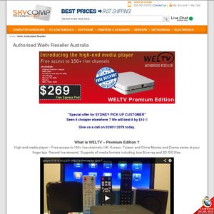 50%OFF Weltv TV Box , $50 Coles Gift Card Deals and Coupons