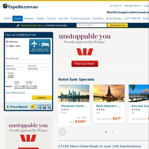 10%OFF Expedia Hotel Stay Deals and Coupons
