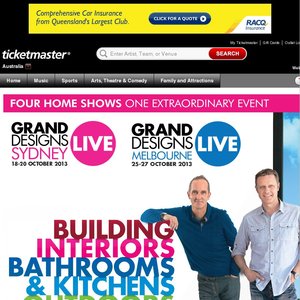 50%OFF Grand Designs Live tickets Deals and Coupons
