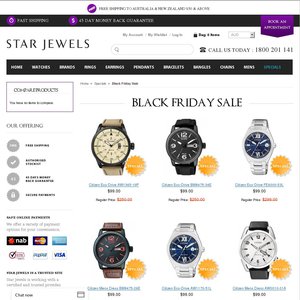 65%OFF G-Shock Watch with up to 65 % discount from Star Jewels on Black Friday Deals and Coupons