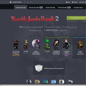 95%OFF Humble Jumbo Bundle 2 Deals and Coupons