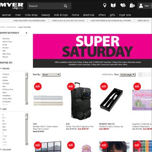 50%OFF myer items Deals and Coupons