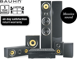 50%OFF ALDI 5.1 Channel Home Theatre Speaker/ Amplifier System Deals and Coupons