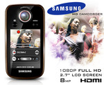 50%OFF Samsung Full HD 8MP Memory Cam HMX-E10 Deals and Coupons