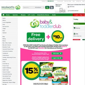 7%OFF baby and toddler items Deals and Coupons