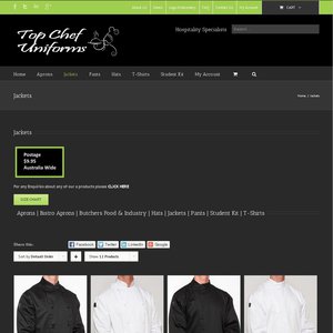 20%OFF All Chef Jackets and Pants Deals and Coupons