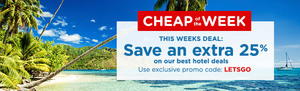 25%OFF Hotel Bookings Deals and Coupons