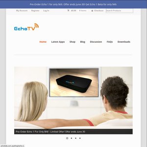 50%OFF Echo TV Digital Streaming Box Deals and Coupons