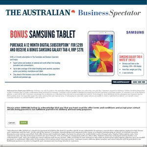 50%OFF 2 Month Digital Subscription to The Australian Deals and Coupons