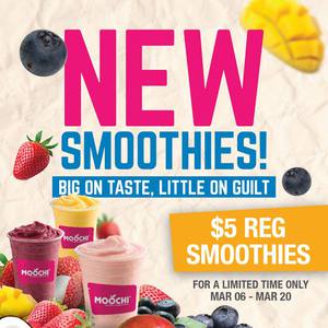 50%OFF Moochie smoothie range Deals and Coupons