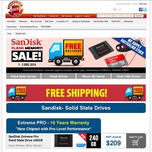 50%OFF Sandisk items Deals and Coupons