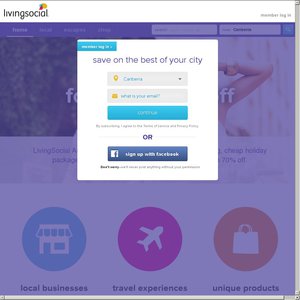 15%OFF LivingSocial discount Deals and Coupons