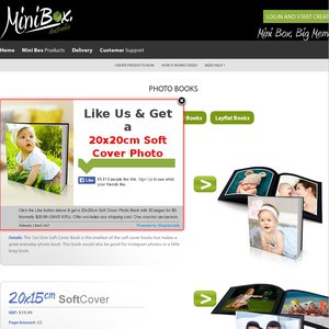 83%OFF 20x20cm Soft Cover Photo Book  Deals and Coupons