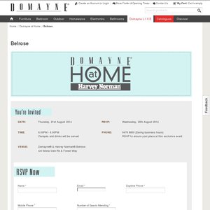 50%OFF Domayne Event BELROSE, NSW Deals and Coupons