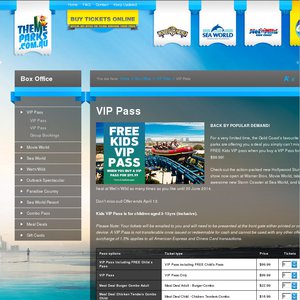 50%OFF Free Kids VIP Pass  Deals and Coupons
