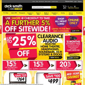 5%OFF DickSmith Deals and Coupons