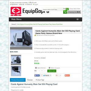 50%OFF Cards against Humanity Main Set Deals and Coupons