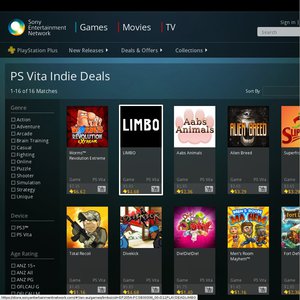 20%OFF PS Vita Indie Deals, games Deals and Coupons