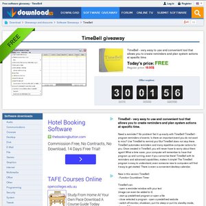 FREE Get TimeBell Event Reminder Deals and Coupons