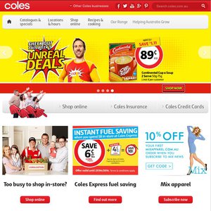 50%OFF Coles: McCain pizza, Uncle tobys bars,Redant rice, Chicken tonight Deals and Coupons