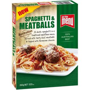 50%OFF Spagheti & Meatballs 260g & Varieties  Deals and Coupons
