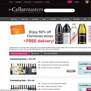 50%OFF red and white wines Deals and Coupons